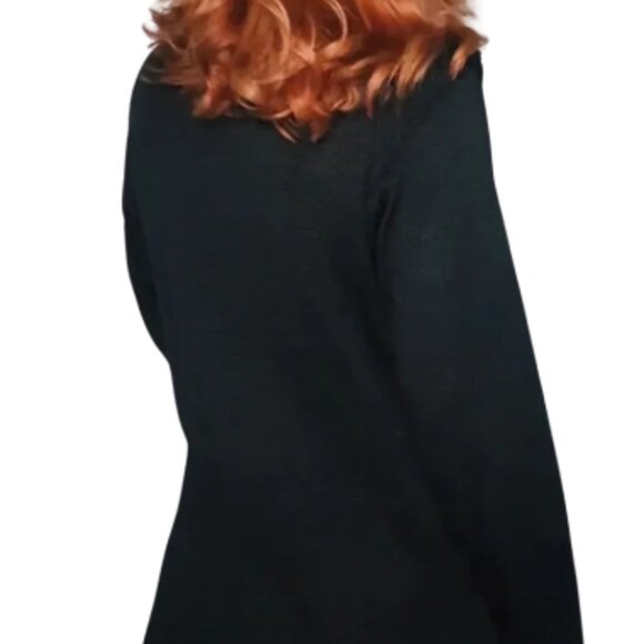 Vintage 1980's Long Beaded & Sequin Sweater - Medium - Picture 3 of 4